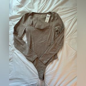 Abercrombie Soft AF Square Neck Bodysuit